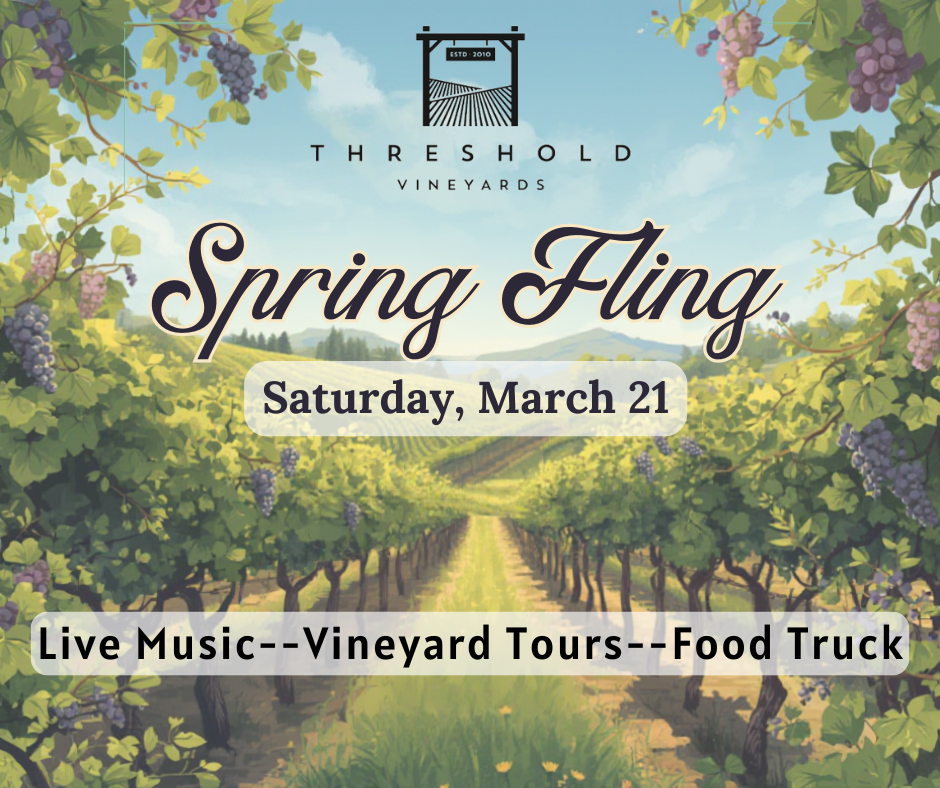 Painterly Spring Vineyard Celebration Poster